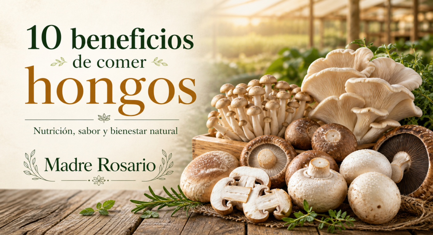 10 beneficios de comer hongos para una alimentación más saludable